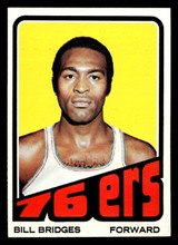 1972-73 Topps #17 Bill Bridges Near Mint ID: 403648 1972-73 Topps #17 Bill Bridges Near Mint ID: 403648