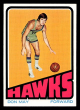 1972-73 Topps #96 Don May Near Mint ID: 403871 1972-73 Topps #96 Don May Near Mint ID: 403871