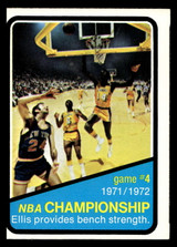 1972-73 Topps #157 NBA Playoffs Game 4 Miscut