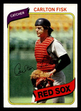 1980 Topps #40 Carlton Fisk Ex-Mint  ID: 404393