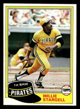 1981 Topps #380 Willie Stargell Near Mint+  ID: 404474