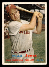 1957 Topps #174 Willie Jones Very Good  ID: 404863