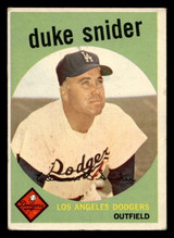 1959 Topps #20 Duke Snider VG-EX  ID: 404915