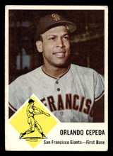 1963 Fleer #64 Orlando Cepeda Very Good  ID: 405049