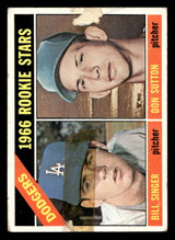 1966 Topps #288 Bill Singer/Don Sutton Dodgers Rookies Poor RC Rookie 