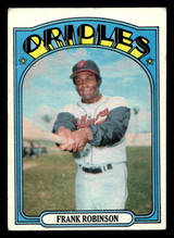 1972 Topps #100 Frank Robinson Very Good ID: 405321 1972 Topps #100 Frank Robinson Very Good ID: 405321