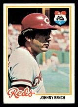 1978 Topps #700 Johnny Bench Excellent+  ID: 405907