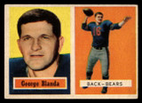 1957 Topps #31 George Blanda VG-EX 1957 Topps #31 George Blanda VG-EX
