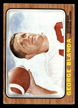 1966 Topps #48 George Blanda G-VG Paper Loss on Back 