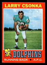 1971 Topps #45 Larry Csonka Excellent+ ID: 406092 1971 Topps #45 Larry Csonka Excellent+ ID: 406092