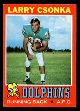 1971 Topps #45 Larry Csonka Excellent+  ID: 406092