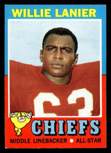 1971 Topps #114 Willie Lanier Ex-Mint RC Rookie ID: 406098 1971 Topps #114 Willie Lanier Ex-Mint RC Rookie ID: 406098