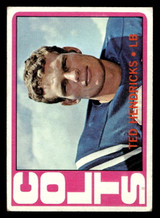 1972 Topps #93 Ted Hendricks VG-EX RC Rookie  ID: 406109