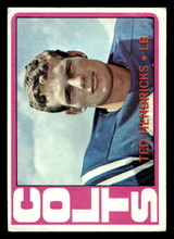 1972 Topps #93 Ted Hendricks VG-EX RC Rookie ID: 406110 1972 Topps #93 Ted Hendricks VG-EX RC Rookie ID: 406110