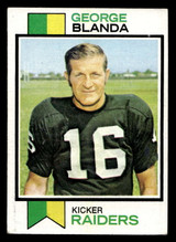 1973 Topps #25 George Blanda VG-EX 