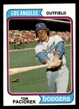 1974 Topps #127 Tom Paciorek Near Mint  ID: 407709