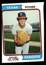 1974 Topps #133 David Clyde Ex-Mint RC Rookie Miscut 