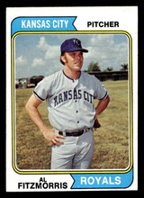 1974 Topps #191 Al Fitzmorris Near Mint ID: 407813 1974 Topps #191 Al Fitzmorris Near Mint ID: 407813
