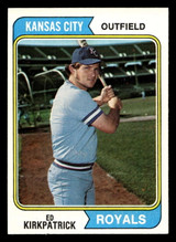 1974 Topps #262 Ed Kirkpatrick Near Mint ID: 407912 1974 Topps #262 Ed Kirkpatrick Near Mint ID: 407912