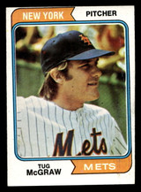 1974 Topps #265 Tug McGraw Near Mint ID: 407916 1974 Topps #265 Tug McGraw Near Mint ID: 407916
