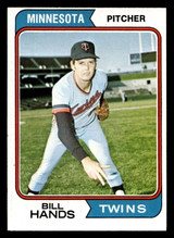1974 Topps #271 Bill Hands Near Mint ID: 407972 1974 Topps #271 Bill Hands Near Mint ID: 407972