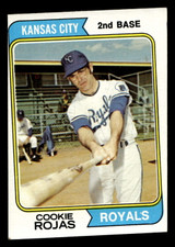 1974 Topps #278 Cookie Rojas Excellent+ Miscut 1974 Topps #278 Cookie Rojas Excellent+ Miscut