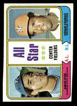1974 Topps #337 Amos Otis/Cesar Cedeno All-Star Center Fielders Ex-Mint ID: 408084 1974 Topps #337 Amos Otis/Cesar Cedeno All-Star Center Fielders Ex-Mint ID: 408084