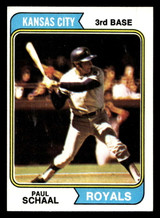 1974 Topps #514 Paul Schaal Ex-Mint ID: 408375 1974 Topps #514 Paul Schaal Ex-Mint ID: 408375