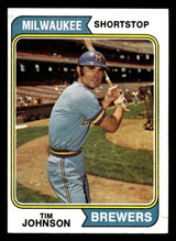 1974 Topps #554 Tim Johnson Near Mint RC Rookie ID: 408449 1974 Topps #554 Tim Johnson Near Mint RC Rookie ID: 408449