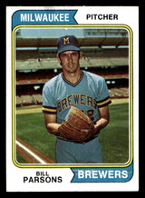 1974 Topps #574 Bill Parsons Near Mint ID: 408484 1974 Topps #574 Bill Parsons Near Mint ID: 408484