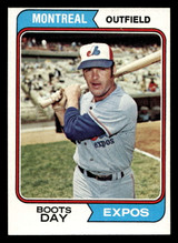 1974 Topps #589 Boots Day Near Mint  ID: 408518