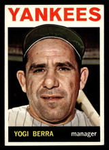 1964 Topps #21 Yogi Berra MG Excellent+  ID: 408658