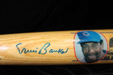 Ernie Banks Cooperstown Bat Signed Auto PSA/DNA Cubs Famous Player Series