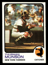 1973 Topps #142 Thurman Munson Ex-Mint  ID: 409285