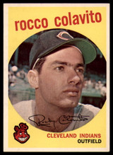 1959 Topps #420 Rocky Colavito EX/NM 1959 Topps #420 Rocky Colavito EX/NM