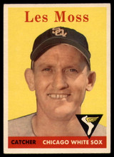 1958 Topps #153 Les Moss UER EX++ ID: 77755 1958 Topps #153 Les Moss UER EX++ ID: 77755