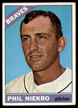 1966 Topps #28 Phil Niekro EX++ Excellent++  ID: 117223