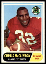 1968 Topps #67 Curtis McClinton EX Excellent 