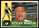 1960 Topps #489 Steve Ridzik Excellent+  ID: 139537