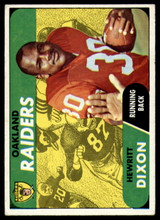 1968 Topps #64 Hewritt Dixon Excellent 