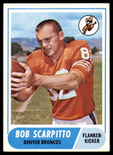 1968 Topps #147 Bob Scarpitto Excellent+ 