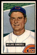 1951 Bowman #251 Willard Ramsdell Excellent+ RC Rookie  ID: 210049