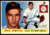 1955 Topps #8 Hal Smith UER VG-EX RC Rookie 