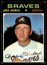 1971 Topps #30 Phil Niekro Poor  ID: 232848