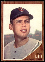 1962 Topps #166 Don Lee Ex-Mint  ID: 234672