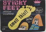 1976 fLEER sTICKY fEET uNOPENED wAX pACK  #*SKU36190