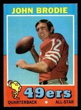 1971 Topps #100 John Brodie Ex-Mint  ID: 409730