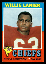 1971 Topps #114 Willie Lanier Excellent+ RC Rookie ID: 409743 1971 Topps #114 Willie Lanier Excellent+ RC Rookie ID: 409743