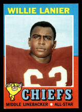 1971 Topps #114 Willie Lanier Excellent+ RC Rookie ID: 409744 1971 Topps #114 Willie Lanier Excellent+ RC Rookie ID: 409744