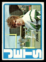 1972 Topps #13 John Riggins Very Good RC Rookie  ID: 409770